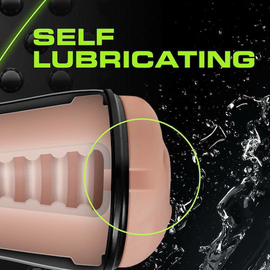 Blush M For Men Soft & Wet Pussy with Pleasure Ridges Masturbator BL-84013 1buc