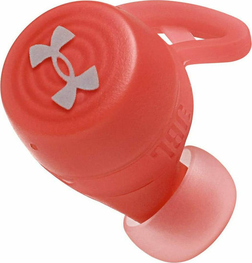 JBL UnderArmour Streak In-ear Bluetooth Handsfree Earphones with Sweat Resistance and Charging Case Red