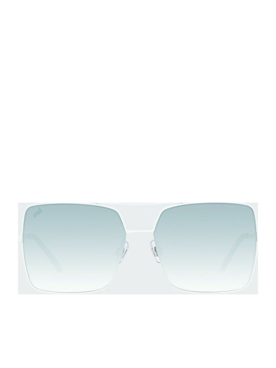 Web Women's Sunglasses with White Metal Frame WE0210 21P