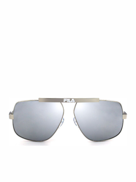 FILA Unisex Sunglasses with Silver Metal Frame SF9994 579P