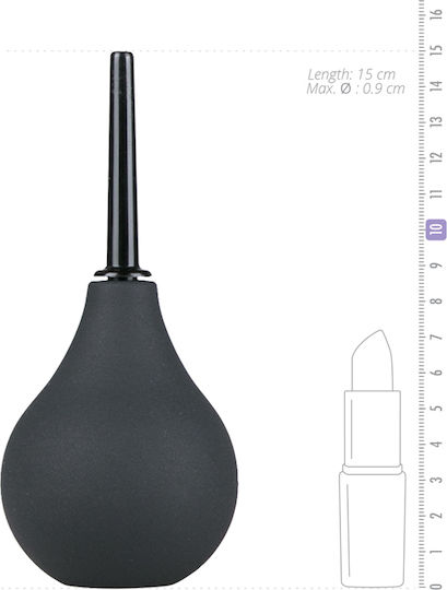Easytoys Anal Douche Πρωκτικό Ντους 125ml Medium Black