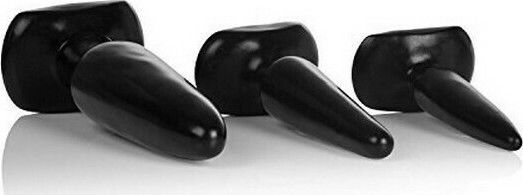 Colt Anal Trainer Butt Plugs Anale Plugs Elektrische Gitarren Black 3Stück