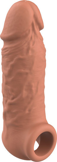 Dream Love VirilXL Penis Extender Extra Comfort Sleeve V7 Brown 11cm