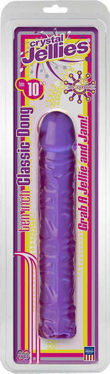 Crystal Jellies Crystal Jellies Classic Dong Dildo Lila 25cm 0286-03-CD