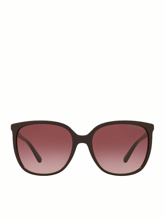 Michael Kors Anaheim Sunglasses Burgundy with Acetate Frame & Burgundy Lens