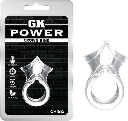 Chisa Novelties Crown Ring Clear