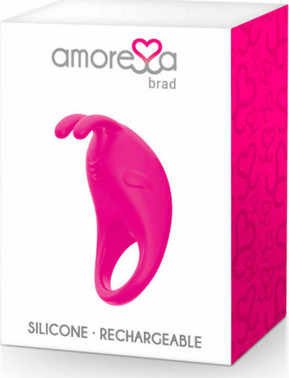 Amoressa Brad Premium Silicone Rechargeable Pink
