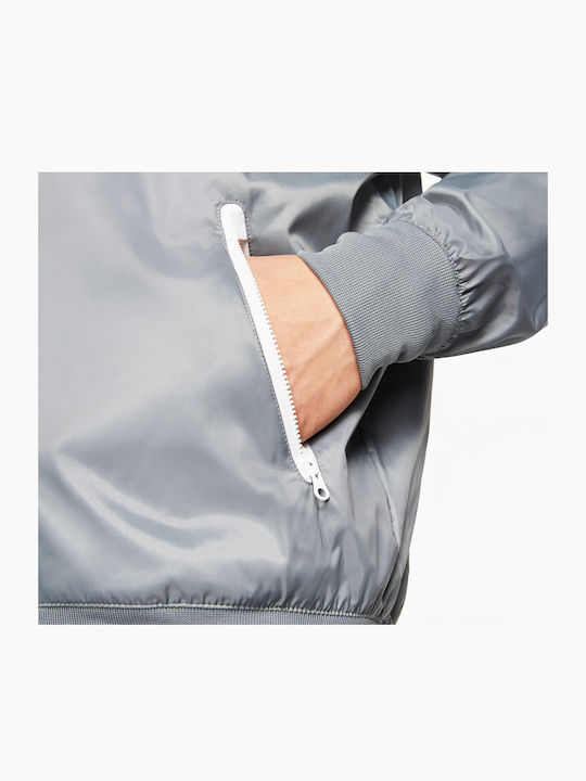 Sportswear Μπουφάν Bomber Αντιανεμικό White / Grey