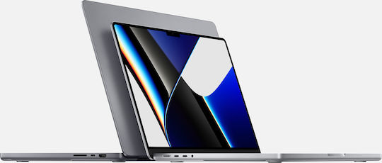 Apple MacBook Pro 16" (2021) 16.2" Retina Display (M1-Max 10-core/32GB/1TB SSD/32-Core GPU) Silver (GR Keyboard)