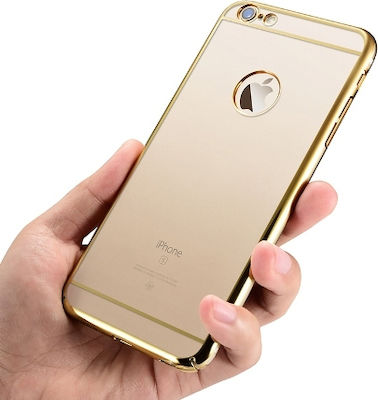 Xoomz Xoomz Back Umschlag Rückseite Synthetisches Leder Gold (iPhone 6/6s)