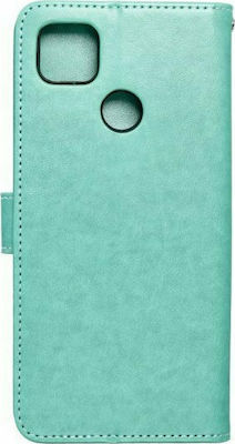 Forcell Mezzo Portofel Piele / Piele artificială Verde (Redmi Note 10 Pro)