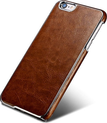 Xoomz Xoomz Back Synthetic Leather Back Cover Brown (iPhone 6/6s)