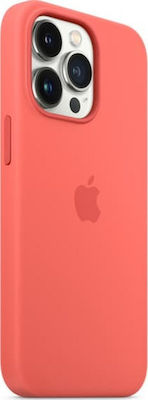 Apple Silicone Case with MagSafe Silicone Back Cover Pink Pomelo (iPhone 13 Pro)