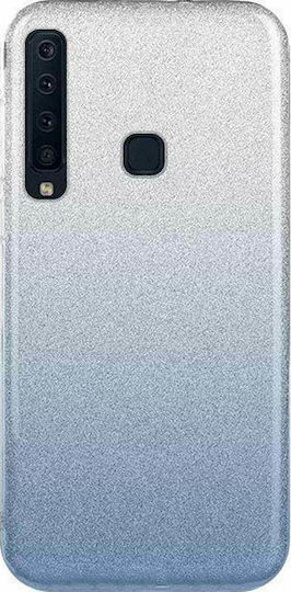 Forcell Glitter Shine Back Cover Σιλικόνης Μπλε (Huawei P30 Lite)
