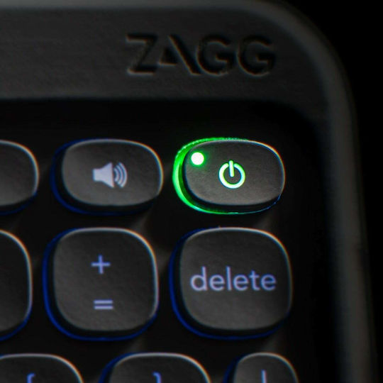 Zagg Pro Keys with Trackpad Flip Cover with Keyboard in English UK for iPad 2019/2020/2021 10.2''