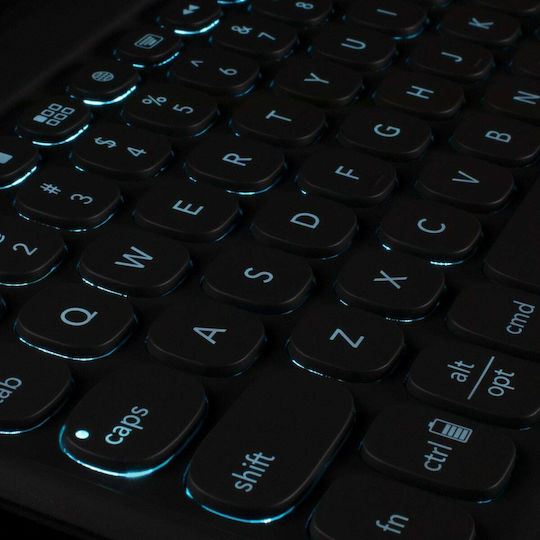 Zagg Pro Keys with Trackpad Flip Cover with Keyboard in English UK for iPad 2019/2020/2021 10.2''