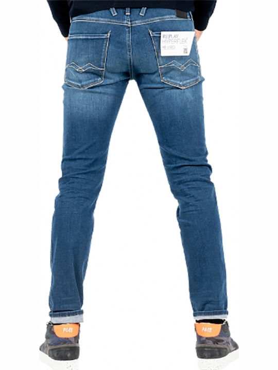 Replay Men's Jeans Pants in Slim Fit Blue