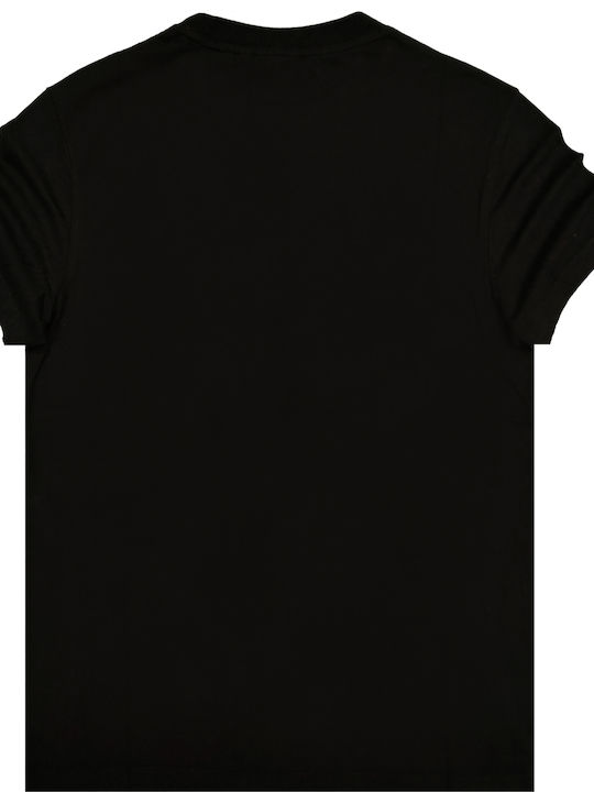 Superdry Ανδρικό T-shirt Μαύρο με Λογότυπο
