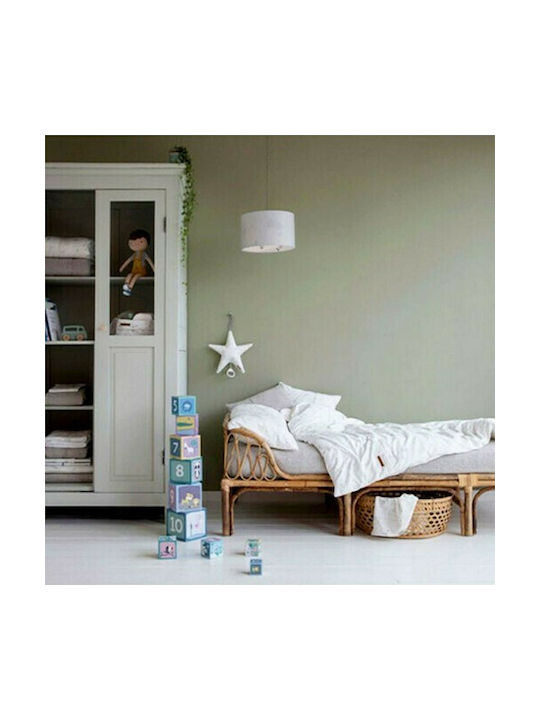 Little Dutch Silhouette Ocean Einfaches Licht Kinderdeckenleuchte Deckenleuchte 40W mit Fassung E27 Pink 30x20cm