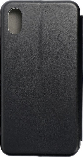 Forcell Book Δερματίνης Μαύρο (iPhone XR)