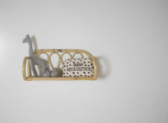 Childhome Kids Shelf Wall Mount Beige 53x23x23cm