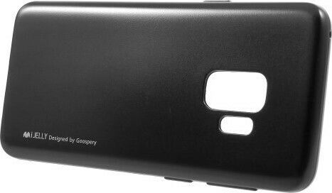 Mercury iJelly Задна корица Силикон 1.8мм Черен (Galaxy S9)