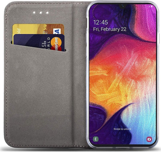 Книга Изкуствена кожа Черен (Huawei P Smart Pro)