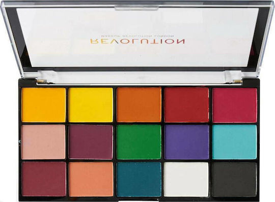 Revolution Beauty Reloaded Παλέτα με Σκιές Ματιών Matte σε Στερεή Μορφή Marvellous 16.5gr