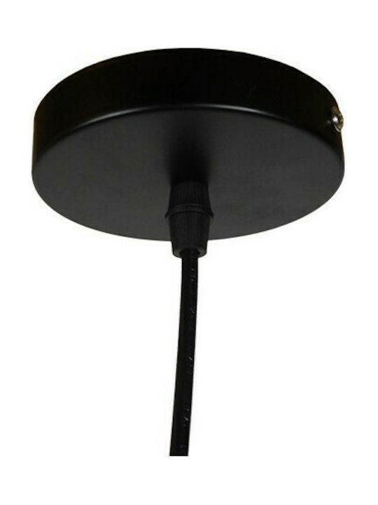 GloboStar Corfu Hängelampe Braun Glocke mit Fassung E27 38x38x30cm.