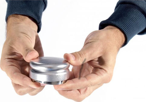 Belogia CED Distributor with Flat Surface 54mm in Silver Color