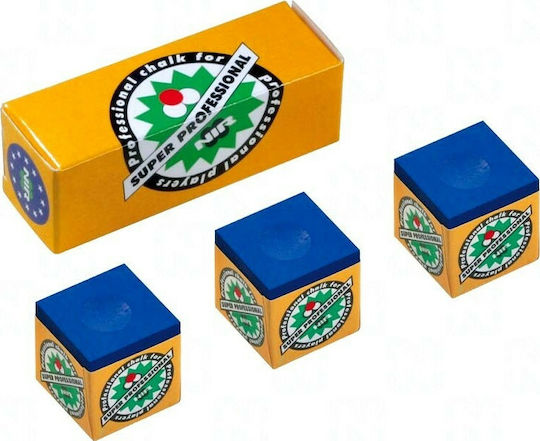 Nir Italia Chalk Nir Super Pro Box Tebesiri Μπιλιάρδου 3 Stk 3Stück 7179