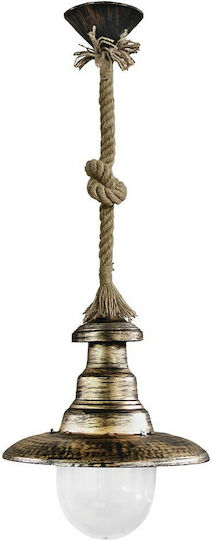 Heronia FLP-100K Pyrofani Bronze Pendant Light Copper 29.5cm