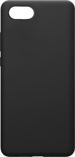 Forcell Forcell soft matte tpu Back Cover Σιλικόνης 1.2mm Μαύρο (iPhone 6/6s)