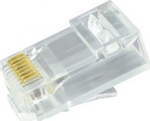 Cablexpert Stecker RJ-45 männlich Cat5e 30Stück Transparent (LC-8P8C-001/100)
