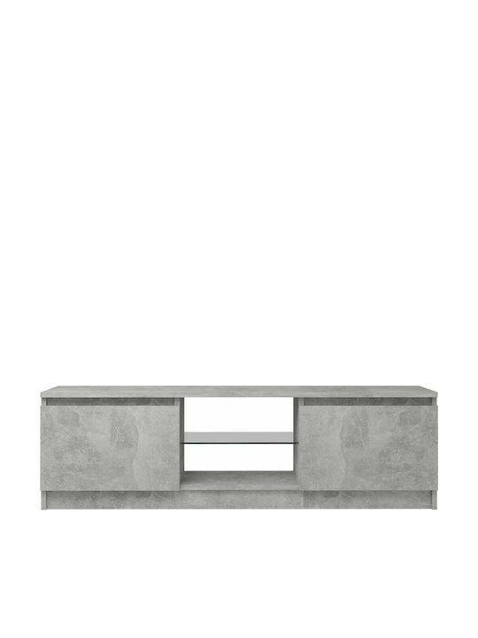 Stand TV Cu Iluminare LED Gri L120xA30xÎ35,5cm