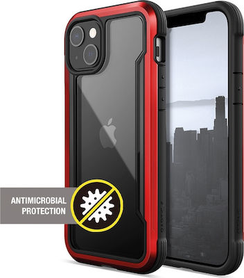 X-Doria Raptic Shield Pro Back Cover Πλαστικό Ανθεκτική Κόκκινο (iPhone 13)