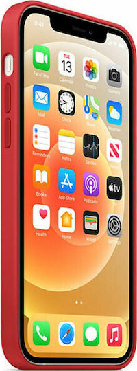 Apple Silicone Case with MagSafe Back Cover Silicone Orange (iPhone 12 Pro Max)