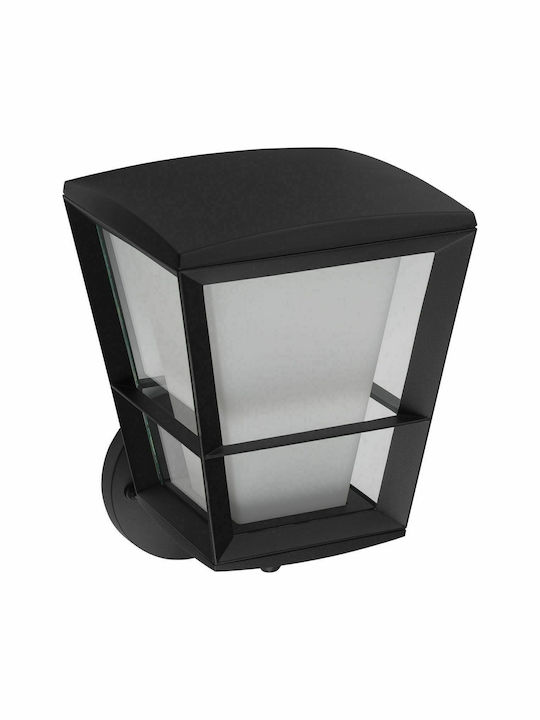 Philips Econic Επιτοίχιο Εξωτερικό Φαναράκι LED IP44 15W με RGBW Φως 35.2x29.7x25.9εκ.
