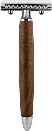 Fatip Walnut Wood Originale Ξυραφάκι Ασφαλείας Ανοιχτού Τύπου