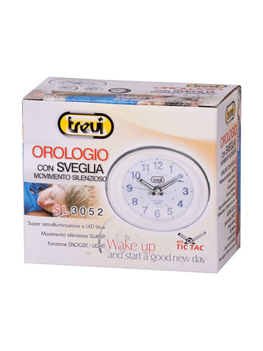 Trevi Tabletop Clock with Alarm SL-3052