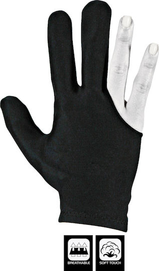 Nir Italia Glove Renzline Start Black Glove Μπιλιάρδου Right Hand 12122D