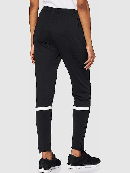 Academy Dri-Fit Παντελόνι Φόρμας Μαύρο