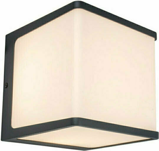 Lutec Doblo Επιτοίχια Εξωτερική Πλαφονιέρα LED IP54 14.5W με Θερμό Λευκό Φως 10x11x11εκ.