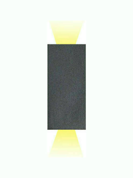 Zambelis Lights Wall-Mounted Outdoor Spot Light IP54 GU10 Black