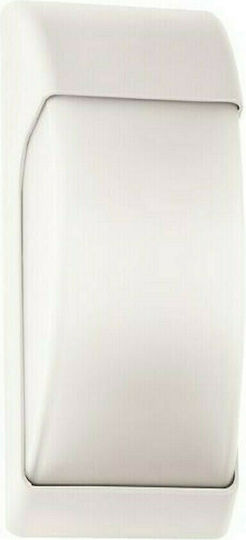 Eurolamp Wall-Mounted Outdoor Ceiling Lamp LED IP65 12W with Warm White Light 32x13x12.9cm