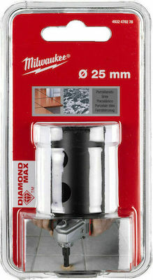 Milwaukee Diamond Broach Cutter Set M14 Dry Cutting with Diameter 25mm for Metal and Tile