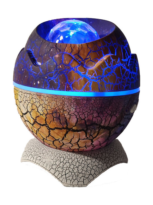 Lampă de proiecție pentru copii Dragon Egg cu Proiecție de Desene Multicolor 13.5x13.5x11εκ.