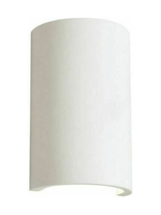 Viokef Nala Modern Lumină de Perete cu Soclu E14 Alb 11.5x24cm