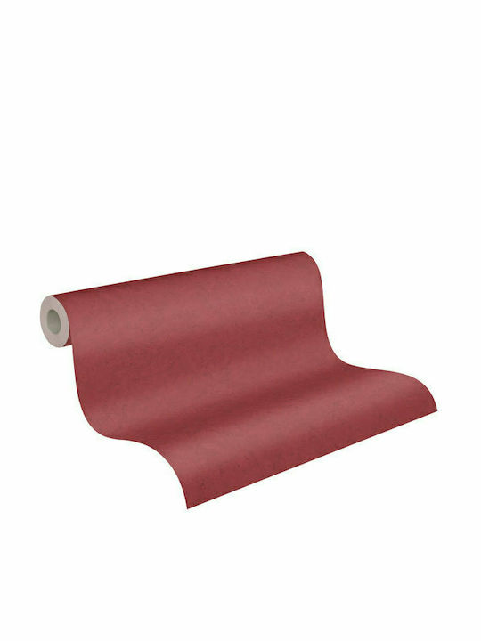 Wallpaper Vinyl Red L1005xW53cm Washable