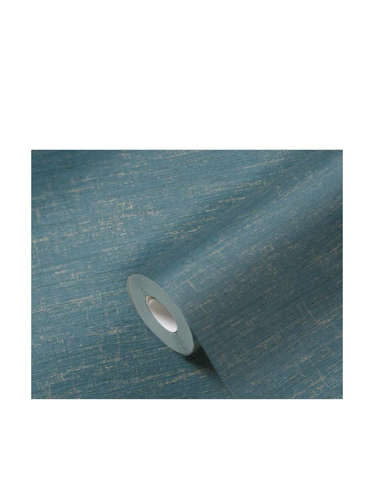 Wallpaper Vinyl Blue L1005xW53cm Washable